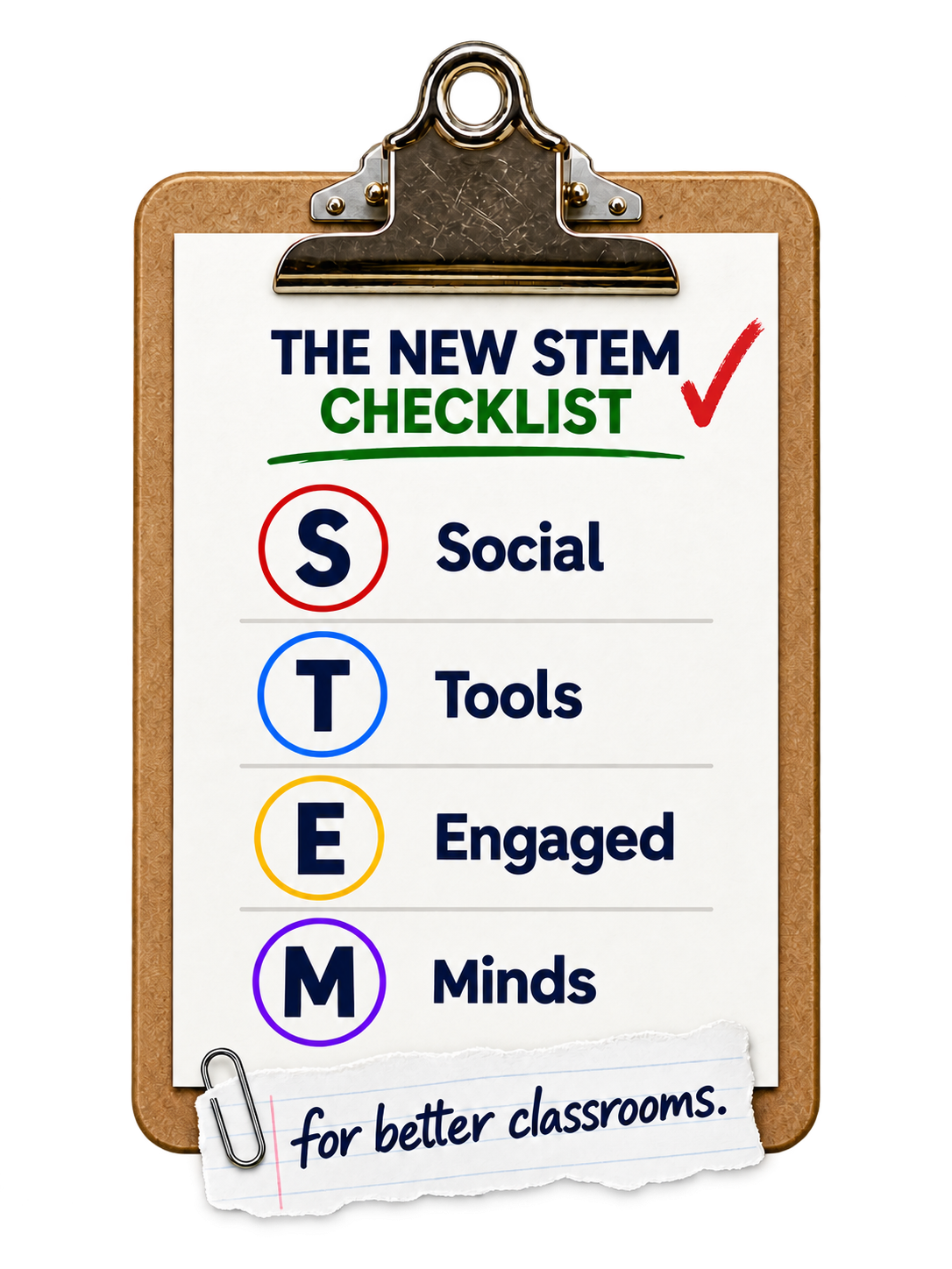 The New STEM Checklist classroom resource